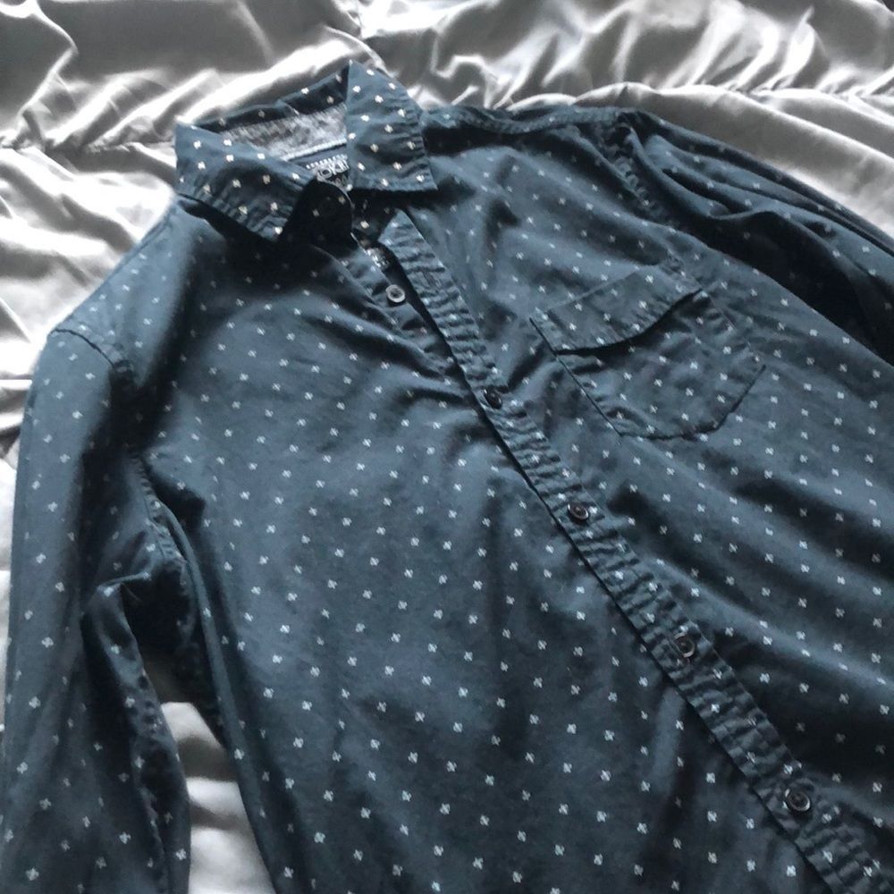 Broken thread pattered button down - Picture 7 of 7